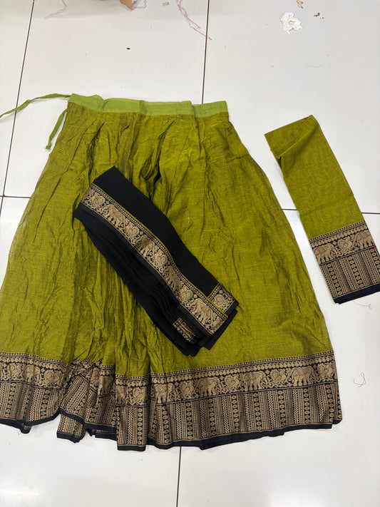 NARAYANPETT DHAVANI - Green/Black