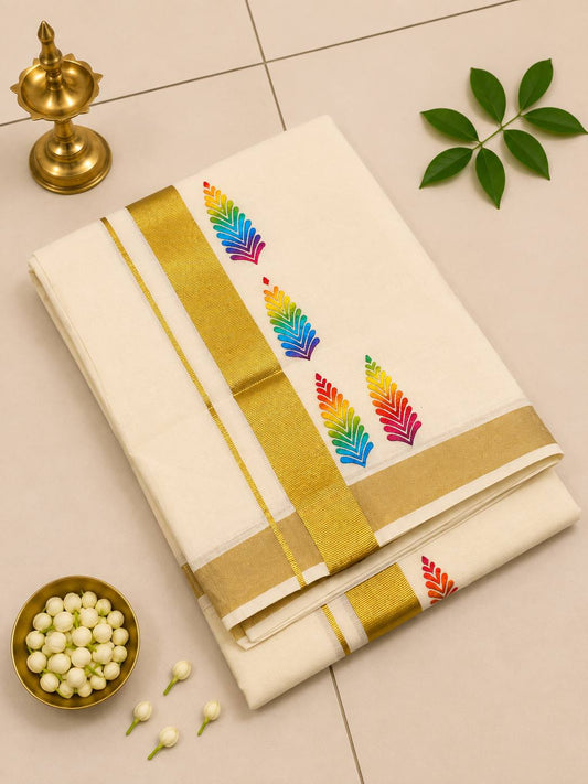 iridescent Print Double Dhothi (DD2)