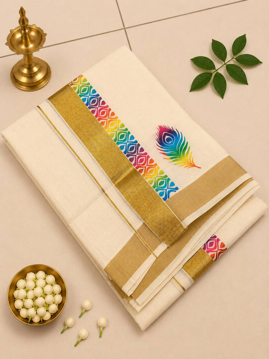 iridescent Print Double Dhothi (DD6)