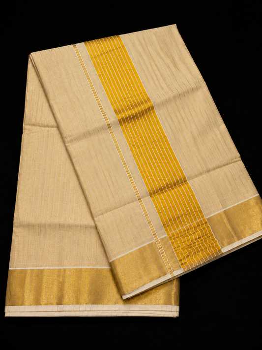 Tissue SET SAREE FULL BODY Lines FBL4 (With Blouse)