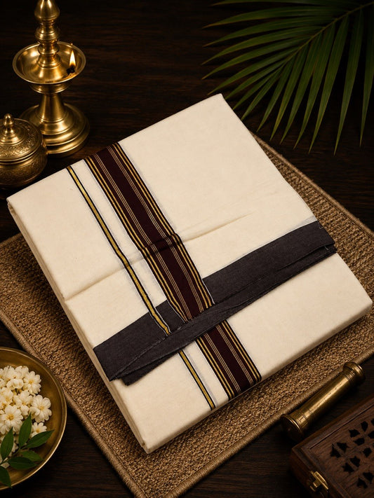 Double Dhothi Cotton 788 GoldSeries-03