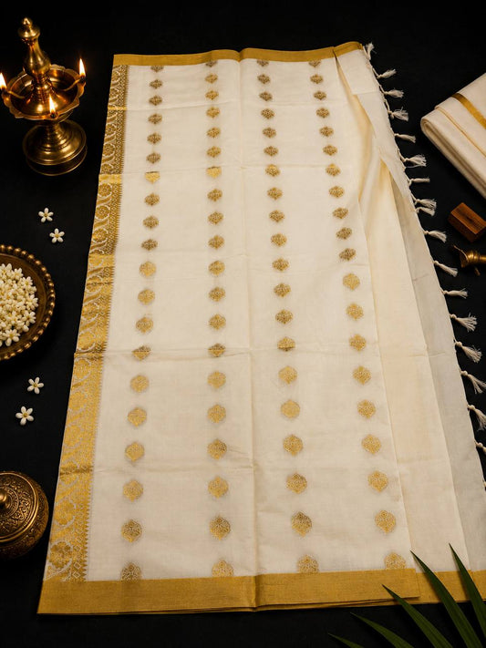 Premium Cotton SET SAREE 03 (with Blouse)