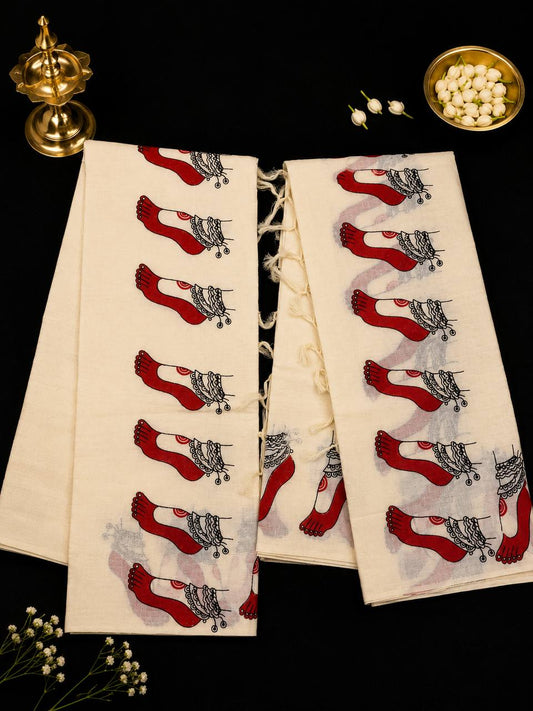 Set mund Chilanka print kara