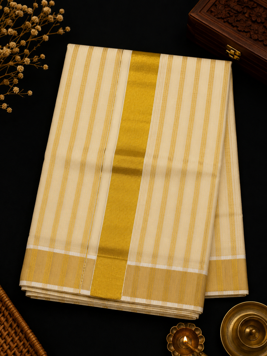 SET SAREE TISSUE LINES FULL BODY