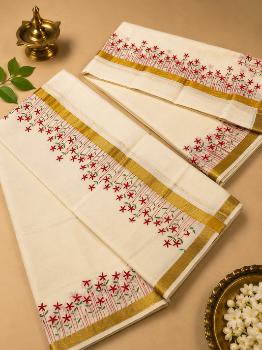 The-chi flower PRINT set mund