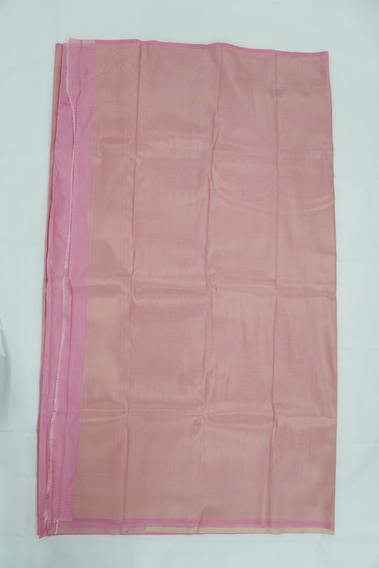 Brocade Saree – Pink Elegance
