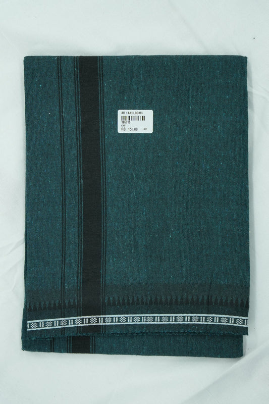 Single Dhothi (Kaily #0087) – Blue-Green with Black Kara