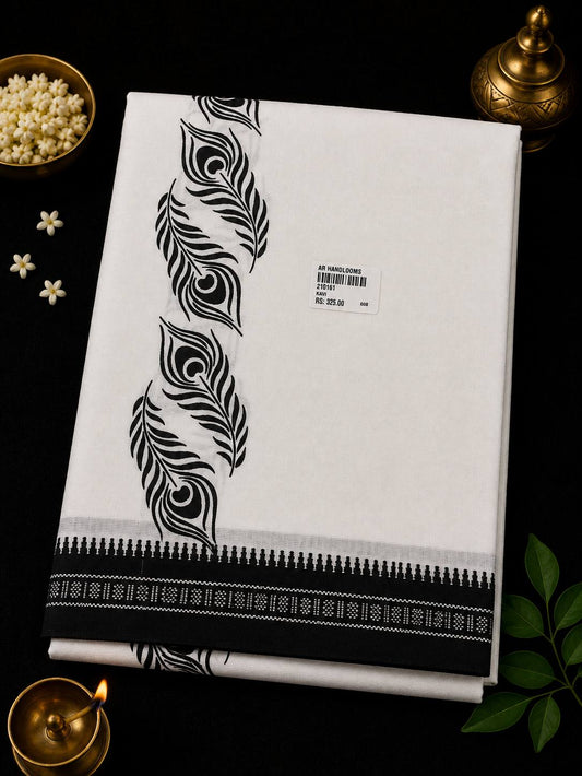 White Single Dhoti (WSD9)