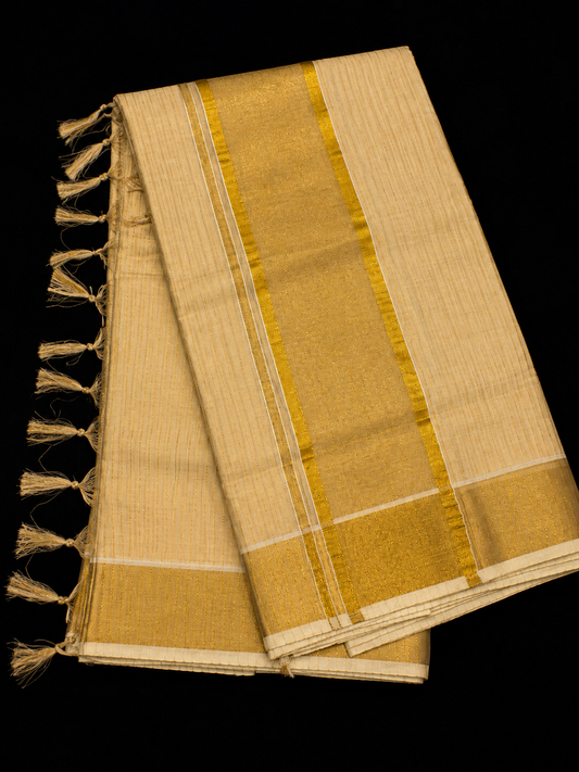 Tissue SET SAREE FULL BODY Lines FBL03 (With Blouse)