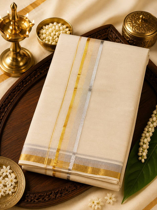 Double Dhothi Cotton 604-1